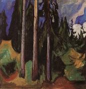 Forest Edvard Munch